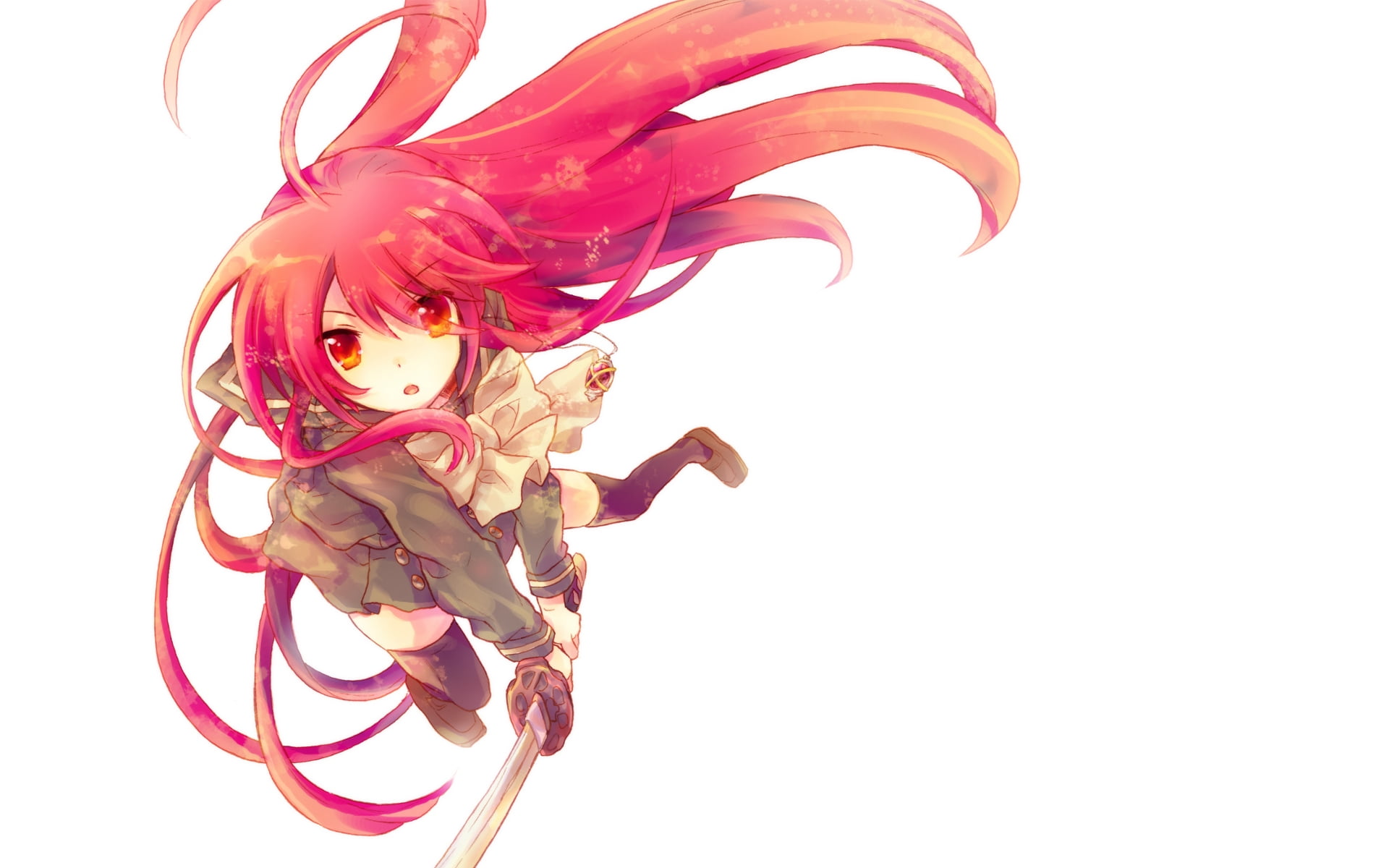 Woman Red Haired Anime HD Wallpaper Wallpaper Flare