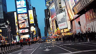 New York Times Square, urban, city, Times Square, New York City HD wallpaper