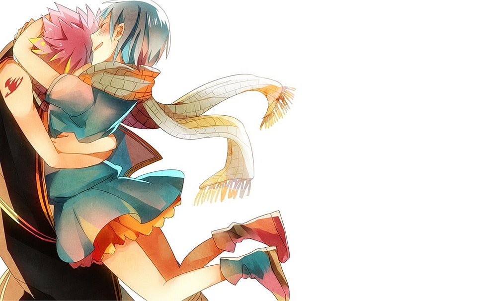 Natsu Dragneel illustration, Fairy Tail, Dragneel Natsu, anime HD wallpaper