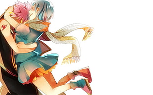 Natsu Dragneel illustration, Fairy Tail, Dragneel Natsu, anime