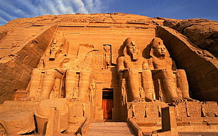 Egyptian landmark, Egypt, Gods of Egypt HD wallpaper