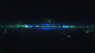 Alienware logo, space, Alienware, logo, PC gaming HD wallpaper