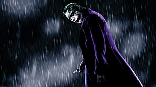 The Joker digital wallpaper, movies, Batman, The Dark Knight, MessenjahMatt