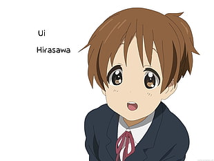 brown haired anime character