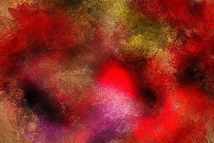 red and yellow textile
