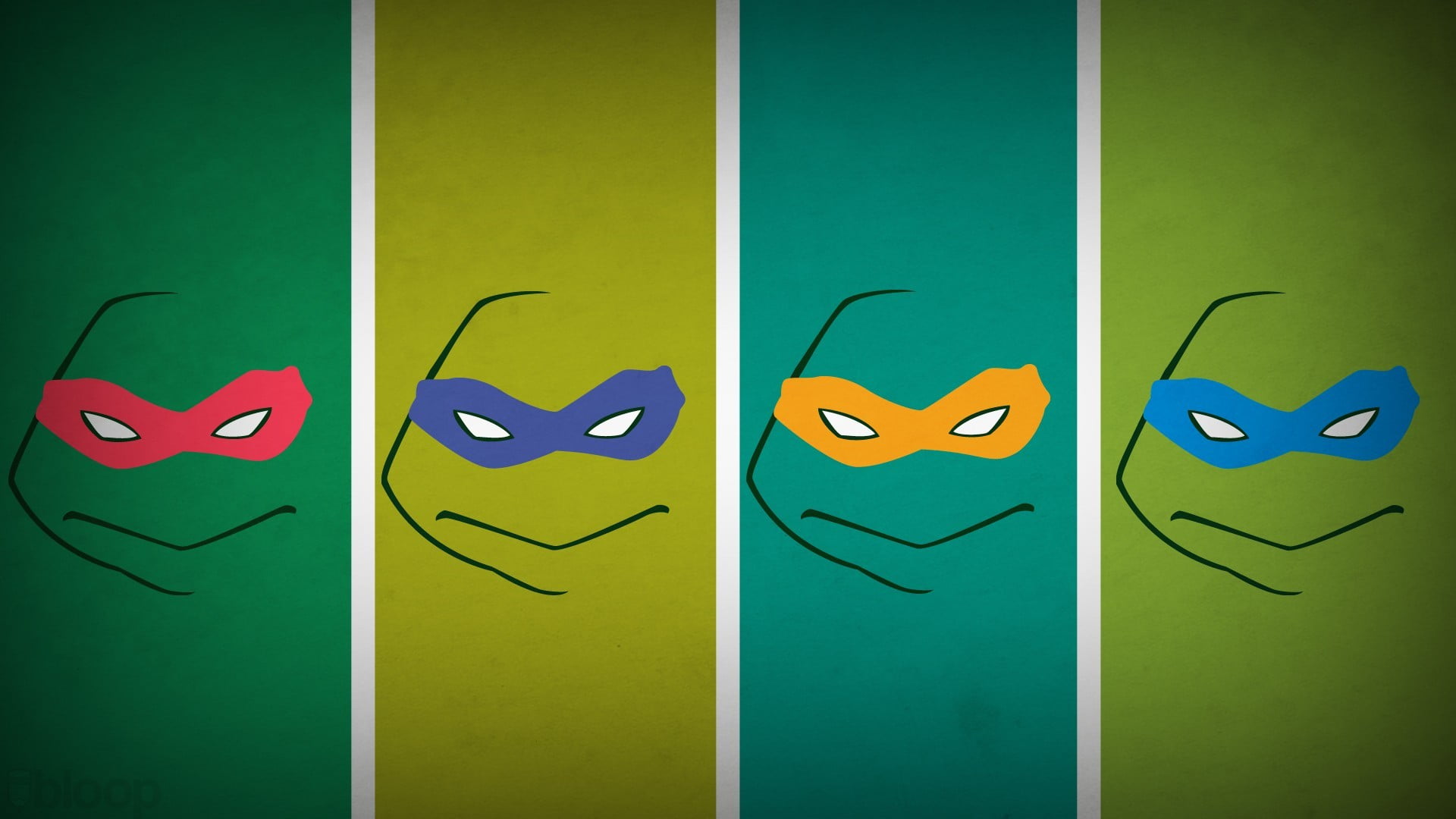 Teenage Mutant Ninja Turtles, Teenage Mutant Ninja Turtles, hero, Blo0p, panels