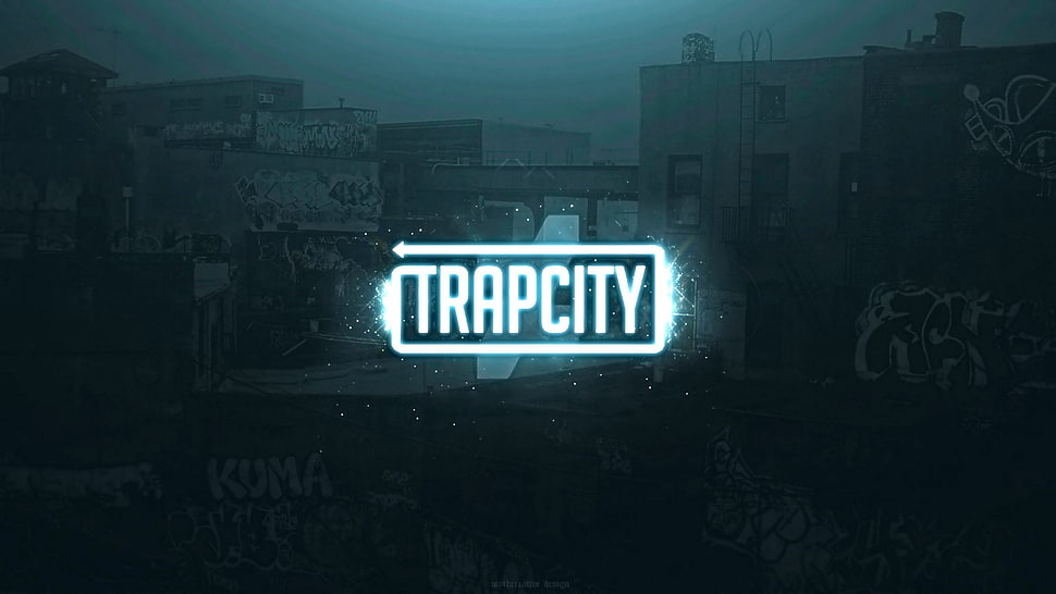 Trap City wallpaper, music, artwork, text HD wallpaper