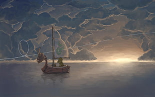 The Legend of Zelda, The Legend of Zelda: Wind Waker, Link HD wallpaper