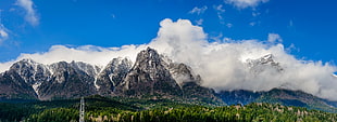 wilderness view, caraiman peak HD wallpaper