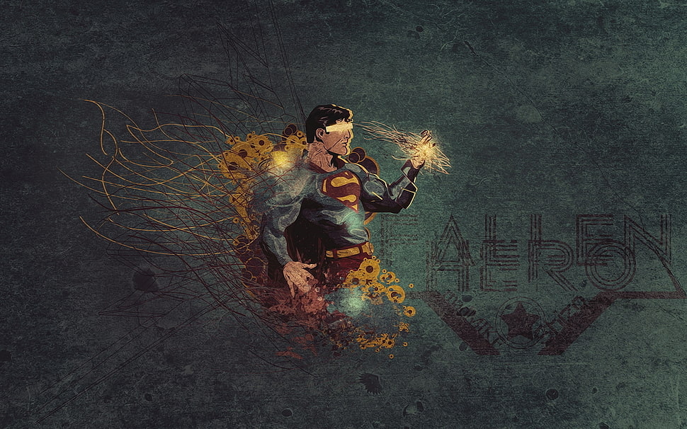 Superman Fallen Hero illustration HD wallpaper