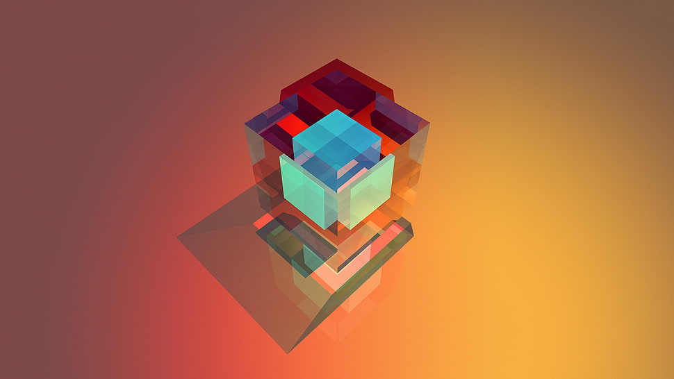 multicolored logo HD wallpaper