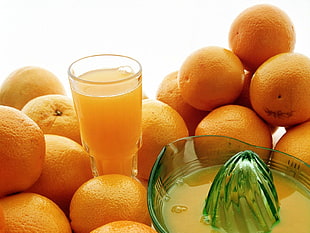 Orange juice with fruits HD wallpaper