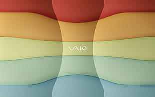 Sony VAIO multicolored stripe wallpaper HD wallpaper
