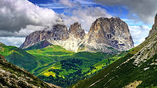 rocky mountains, landscape, nature, mountains, Dolomites (mountains) HD wallpaper