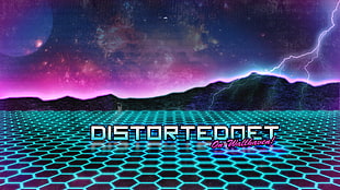 Distrotednet text illustration, DN HD wallpaper