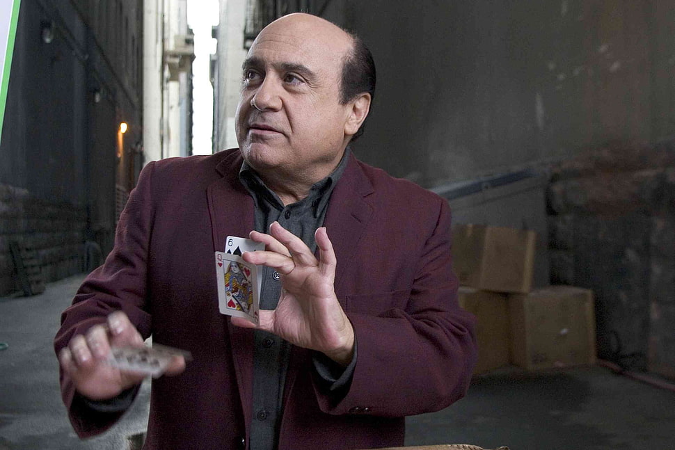 men holding playing cards HD wallpaper