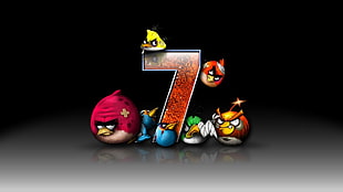 Angry Birds wallpaper, Angry Birds, Windows 7 HD wallpaper