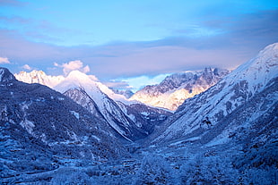 photo of mountain alps HD wallpaper