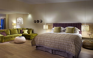 Bed,  Style,  Interior,  Design HD wallpaper
