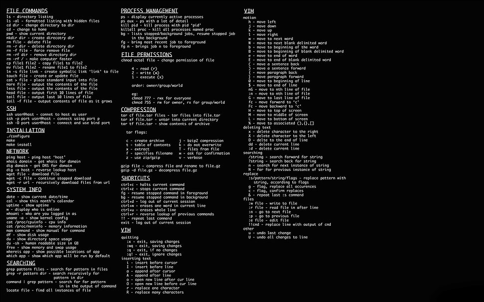 computer system information HD wallpaper