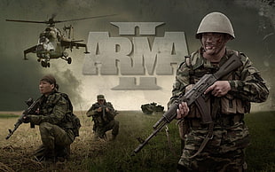 Arma II poster HD wallpaper