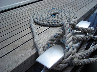 gray rope, ropes