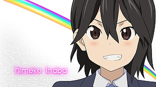 Himeko Inaba anime character HD wallpaper