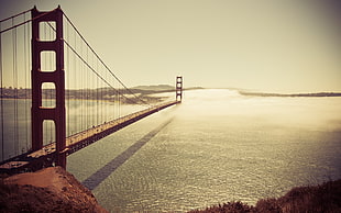 Golden Gate Bridge during daytime HD wallpaper