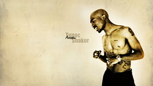 Tupac Shakur poster HD wallpaper