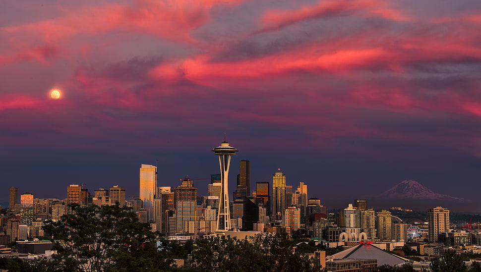 Space Needle, Seattle HD wallpaper