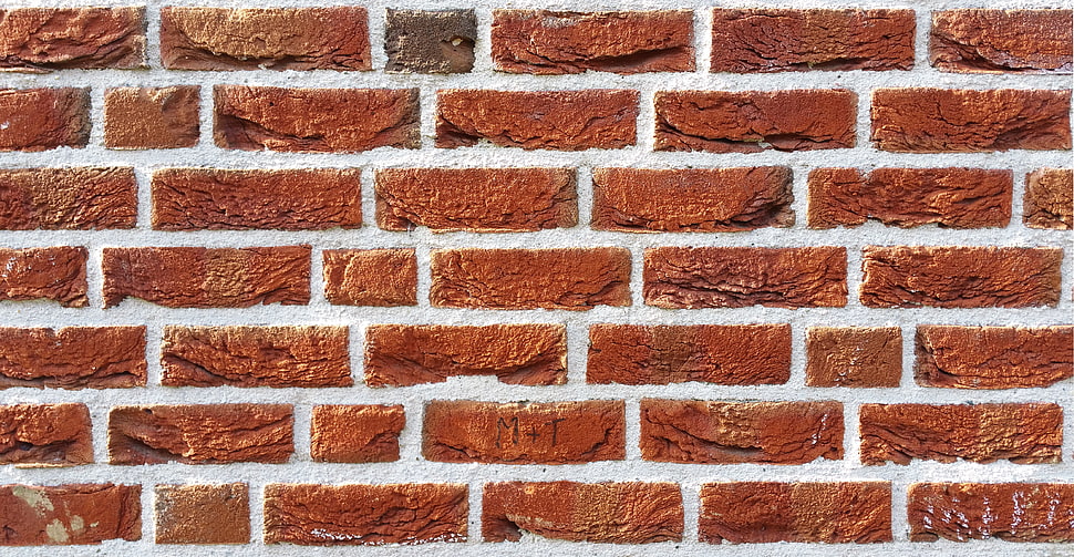 brown concrete bricks HD wallpaper