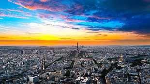 Eiffel Tower, Paris, Paris, France, city, cityscape
