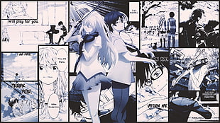 Your Lie In April manga screenshot, Shigatsu wa Kimi no Uso, Miyazono Kaori, Arima Kousei, manga