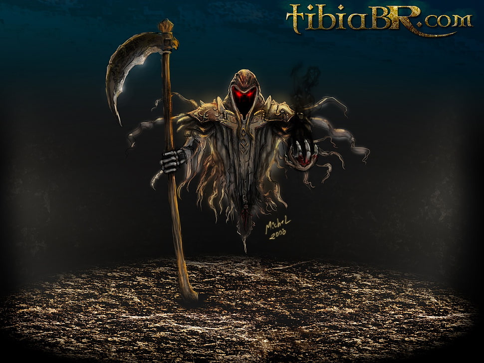 Tibia BR.com game application wallpaper, Tibia, PC gaming, RPG, creature HD wallpaper