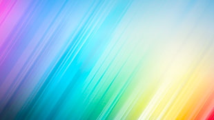 rainbow color