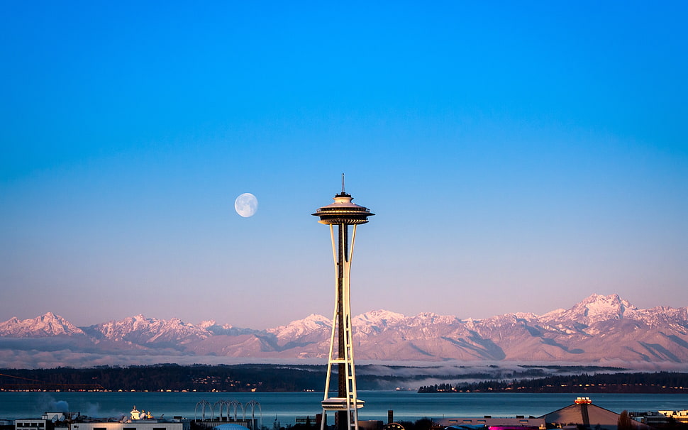 Space Needle, Seattle HD wallpaper
