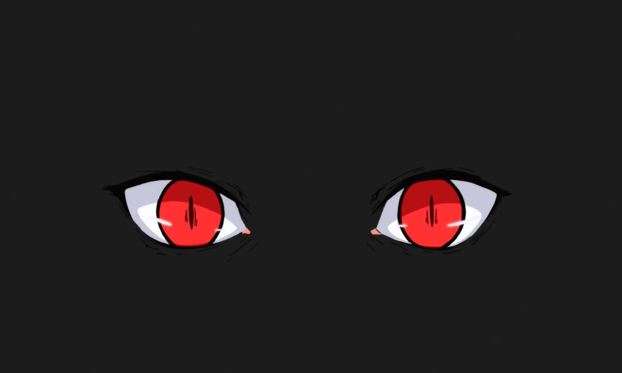 red eyes artwork, eyes, Kagerou Project, red eyes, digital art