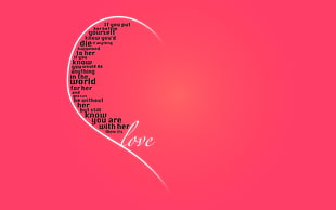 photo of Love quotes HD wallpaper