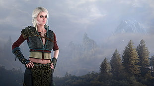 Ciri Witcher game character, The Witcher 3: Wild Hunt, Cirilla Fiona Elen Riannon, video games, The Witcher