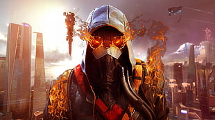 Assassin's Creed digital wallpaper, Killzone: Shadow Fall, video games, Killzone