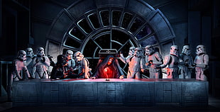 Star Wars The Last Supper illustration