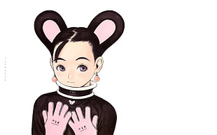 woman mouse anime character
