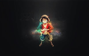 One Piece Monkey D. Luffy digital wallpaper
