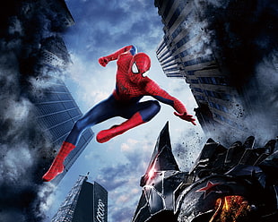 The Amazing Spider-Man digital wallpaper