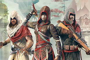 Assassin's Creed illustration HD wallpaper