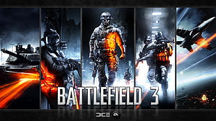 Battlefield 3 game poster, Battlefield 3, Battlefield, collage, video games
