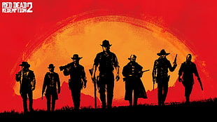 Red Dead Redemption 2 wallpaper, Red Dead Redemption, gamers, video games, Gamer