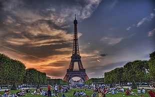 Eiffel Tower, Paris, HDR, France, Paris, cityscape HD wallpaper