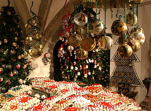 assorted Christmas decors