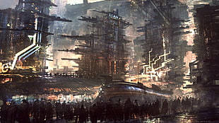 science fiction, artwork HD wallpaper
